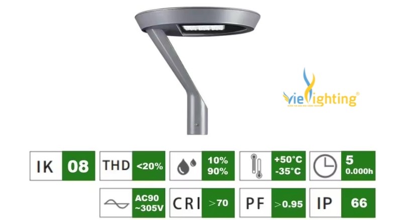 Đèn sân vườn 30W VIGD07-30