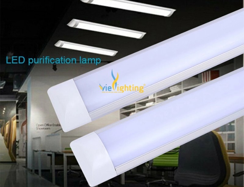 Đèn tube LED bán nguyệt đầu vuông 40W VIBN02-40