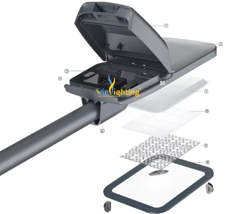 Đèn đường LED 100W VISL11-100