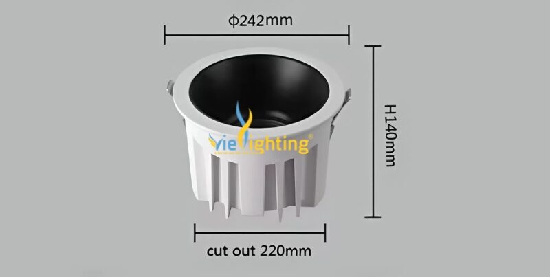 Đèn âm trần spot 40W VI-DZ02-40