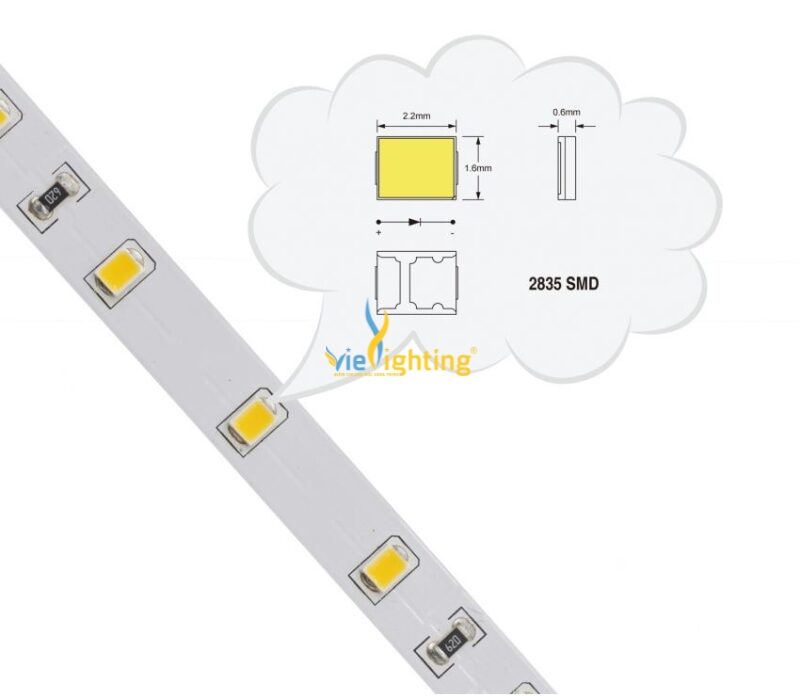 Đèn LED dây 9.6W VILD2835-9.6