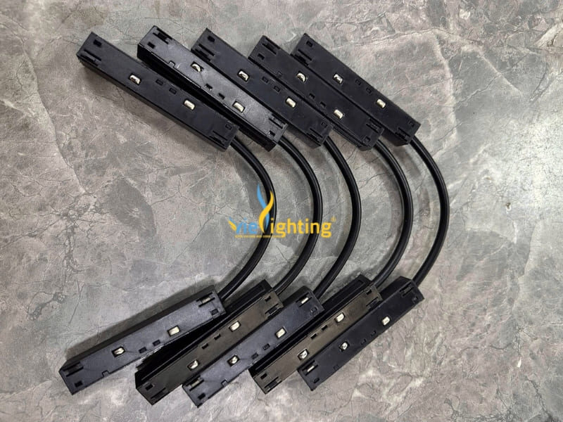 Cáp nối góc vuông ray nam châm