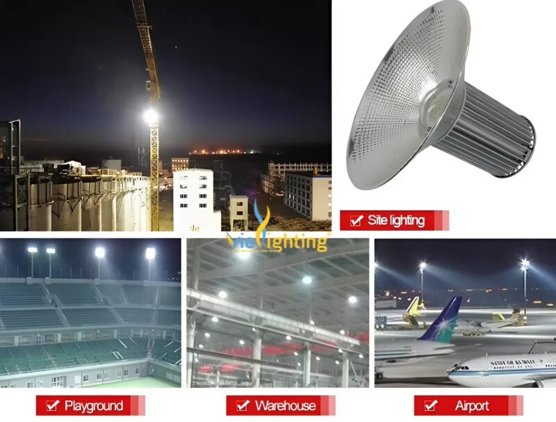 Đèn LED nhà xưởng 100W VIHB3-100