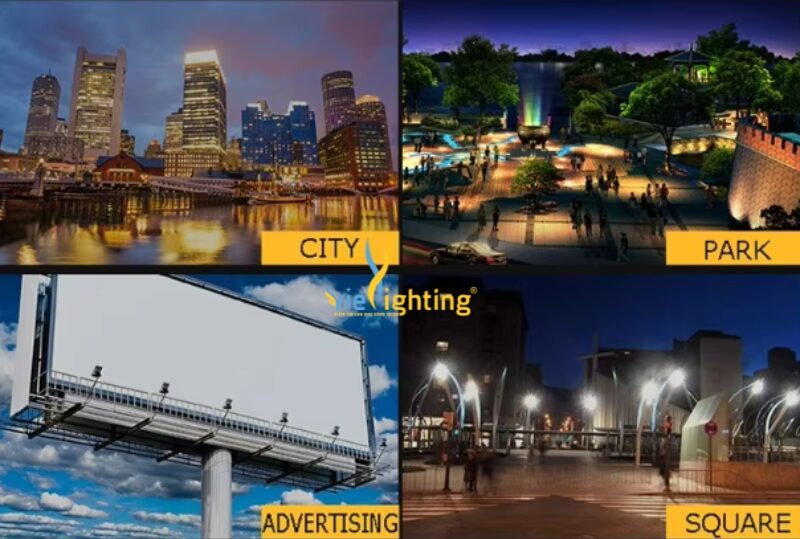 Đèn pha LED 600W VIFL3-600