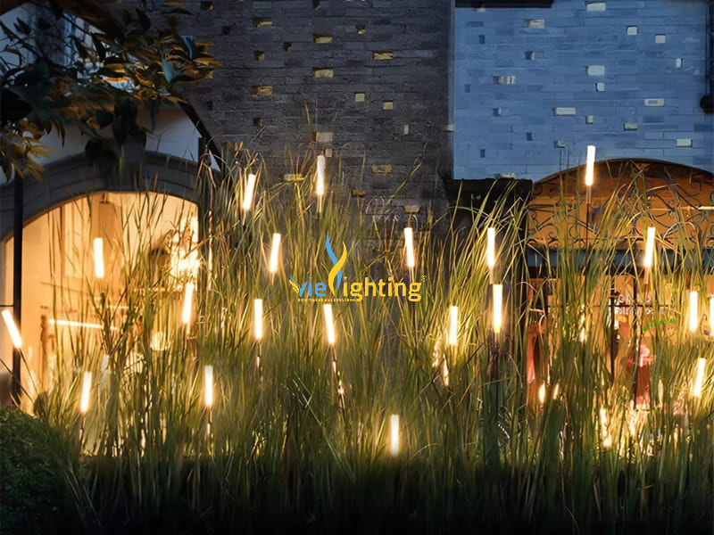 Mẫu đèn cây sậy thiết kế đẹp