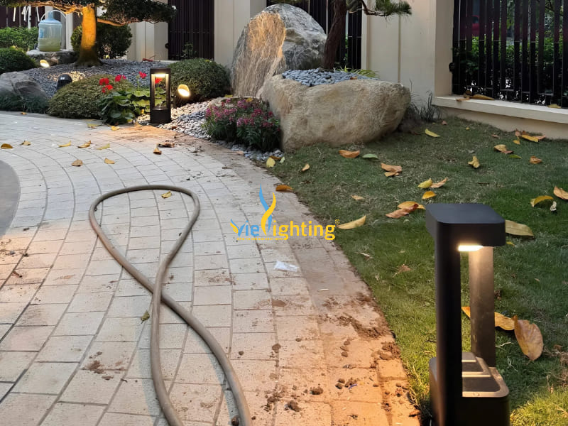 Mẫu đèn sân vườn thông dụng thường gặp