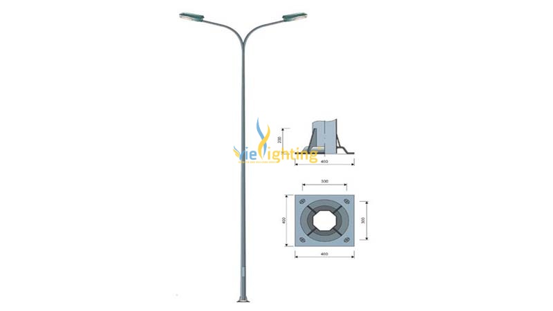 Cột đèn bát giác