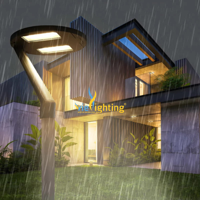 Cột đèn sân vườn chất lượng có độ bền cao