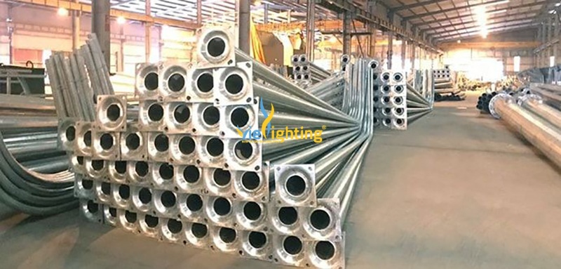 Quy trình lắp đặt cột đèn đường