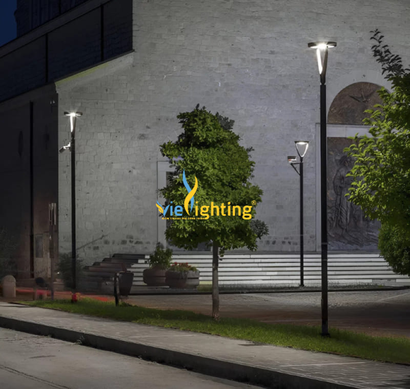Mẫu cột đèn LED thiết kế tinh tế