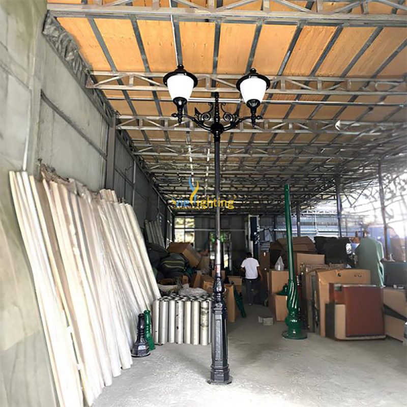 Đặc điểm nổi bật của cột đèn 2 bóng