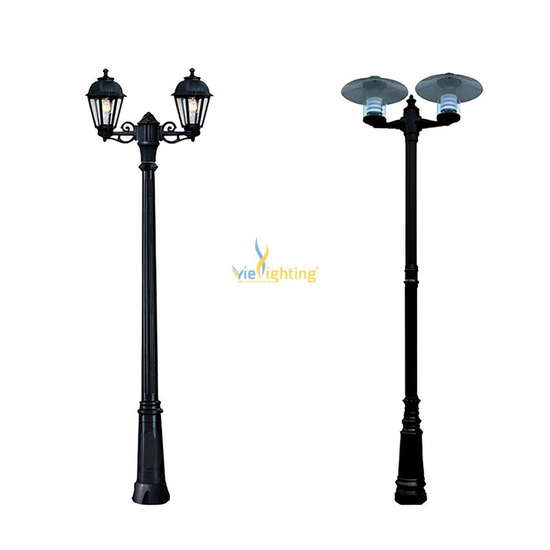 Cột đèn sân vườn 2 bóng