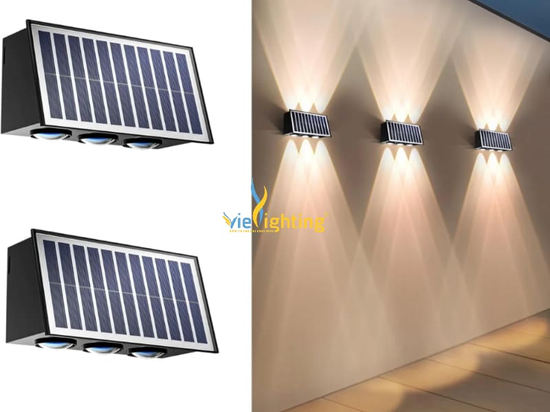Đèn gắn tường pin liền