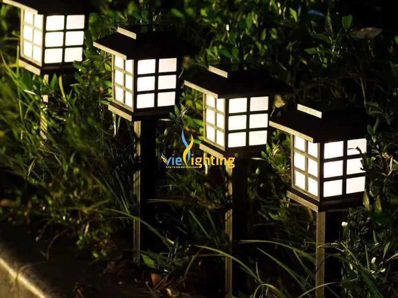 Đèn LED trụ thấp kiểu Nhật